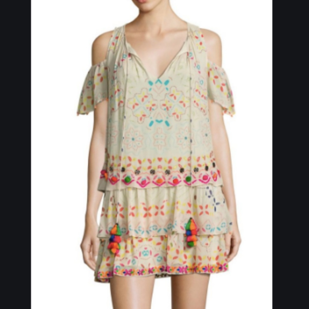 Hemant & Nandita Tiered Silk Tunic